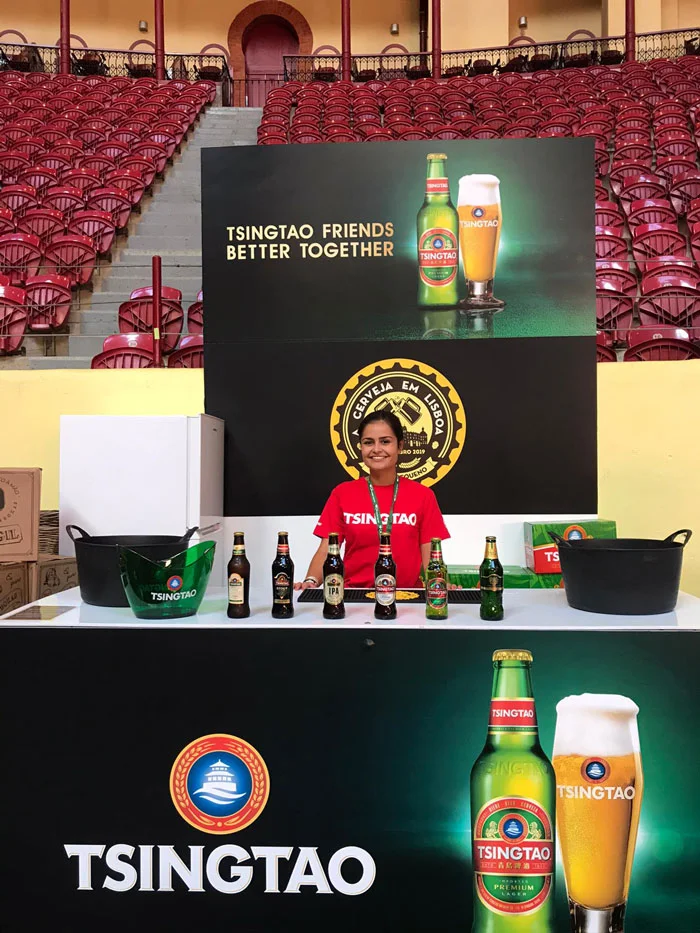 Portfólio Sales & Marketing - Hospedeiras de Portugal - Tsingtao