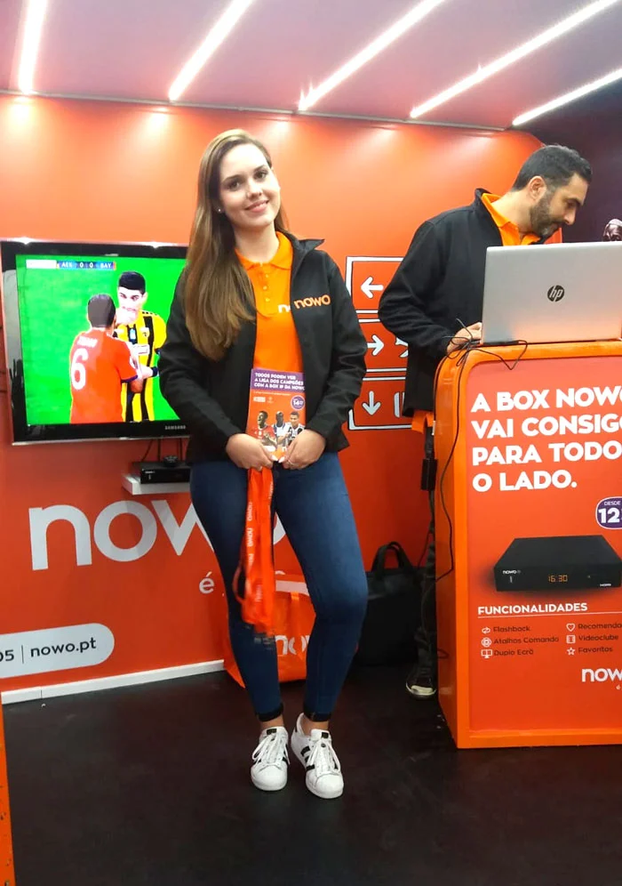 Portfólio Sales & Marketing - Hospedeiras de Portugal - Nowo
