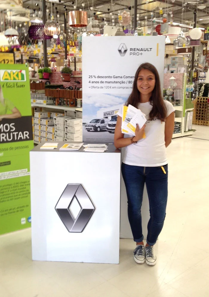 Portfólio Sales & Marketing - Hospedeiras de Portugal - Renault